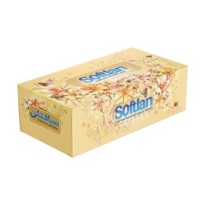 دستمال کاغذی 150 برگ سافتلن مدل باغ بهشت